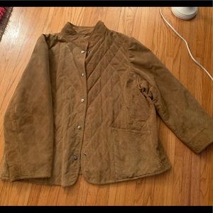 Women’s Charter Club Genuine Leather Jacket!